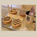 Dartmouth Ferry - screen printed cork coaster - Image 2