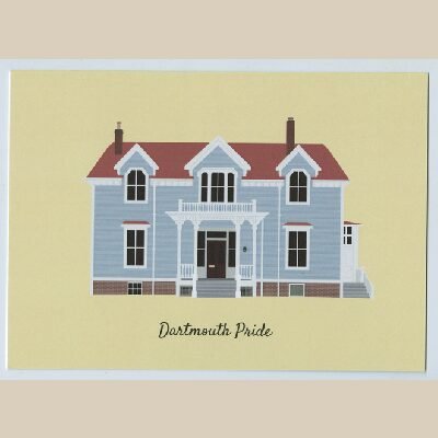 Dartmouth Pride greeting card
