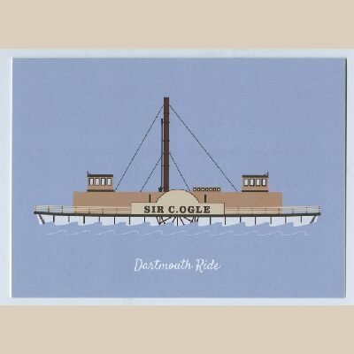 Dartmouth Ride greeting card