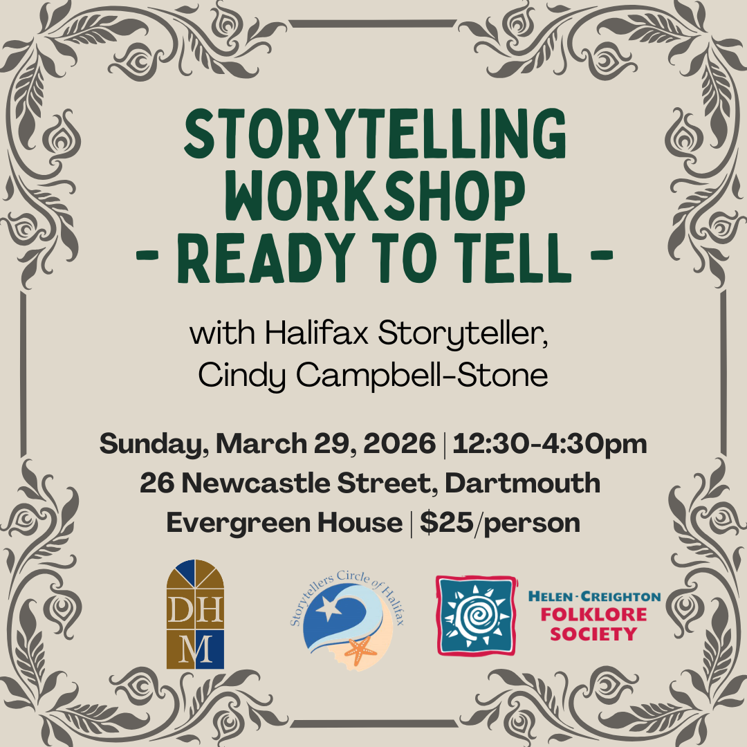 Storytelling Workshop - Ready to Tell - with Cindy Campbell-Stone Sunday March 29 2026