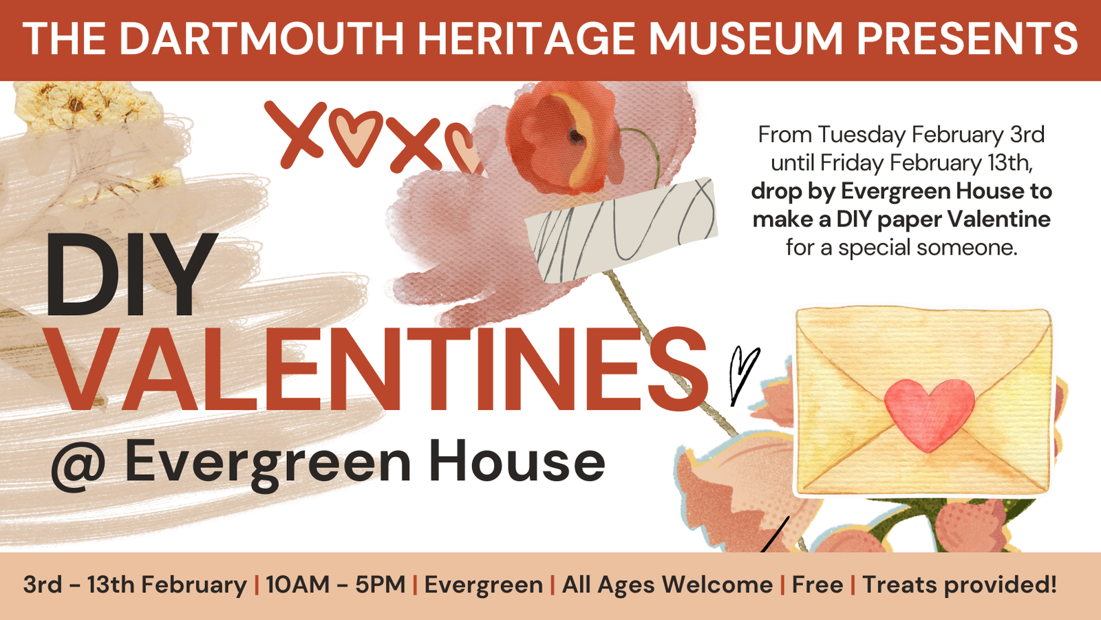 DIY Valentines at Evergreen House February 3-13
