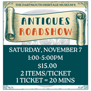DHM "Antiques Roadshow" - Saturday, November 7, 2026