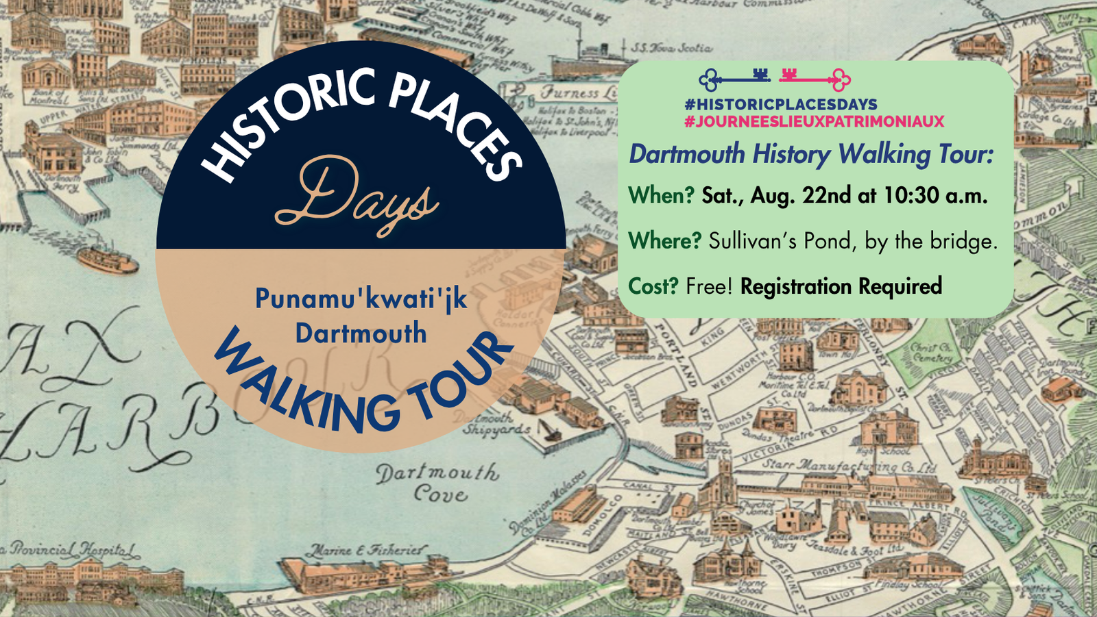 Historic Places Days Dartmouth History Walking Tour August 22 2026