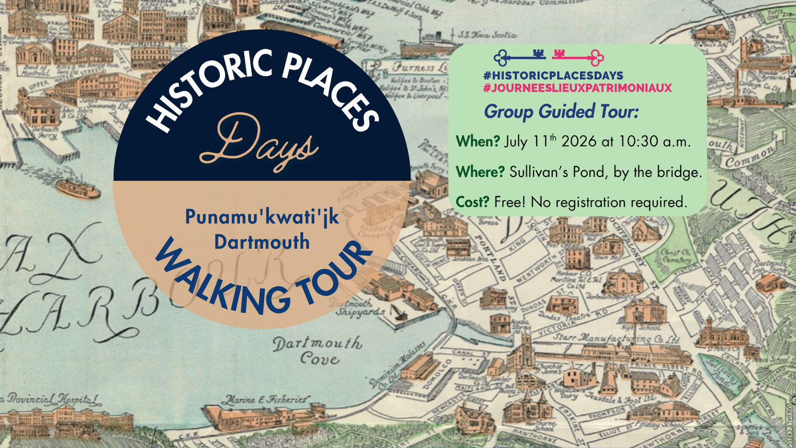 Historic Places Days Dartmouth Walking Tour